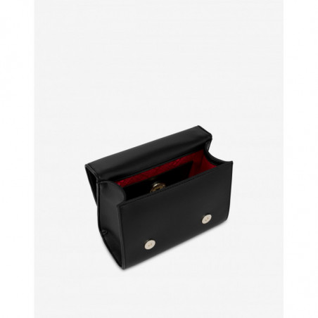 BORSA SMALL GRAIN PU NERO