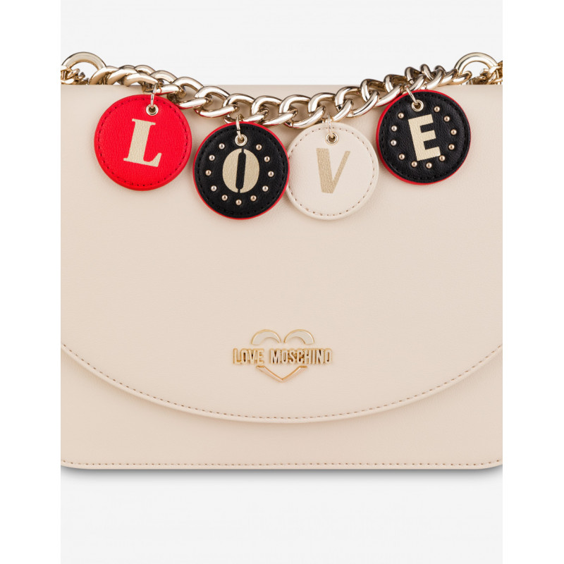 BORSA SMALL GRAIN PU AVORIO