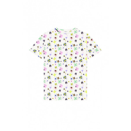 CAMISETA MB FUNKY ALLOVER 03WH