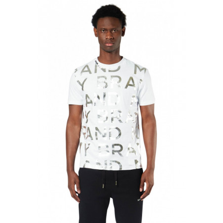SILVER ALLOVER MYBRAND T-SHIRT