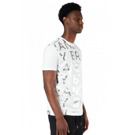 SILVER ALLOVER MYBRAND T-SHIRT