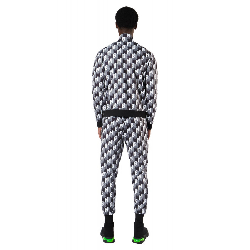 ALL OVER ORANGE BAGDE TRACKSUIT